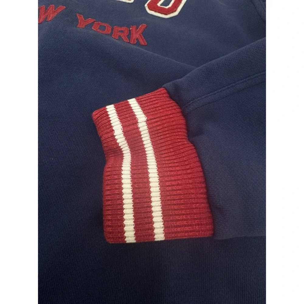 Polo Ralph Lauren New York Football Varsity Letterman Jacket Men's Size Large - Picture 12 of 16